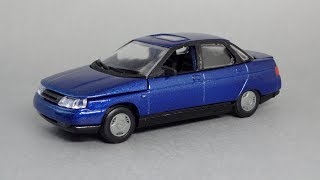 ВАЗ-2110 (Lada-2110) 1:43 | Агат-Моссар-Тантал-Радон | Обзор масштабной модели