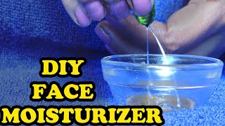 DIY FACE MOISTURIZER FOR DRY SKIN | A SIMPLE HOMEMADE NATURAL LOTION RECIPE