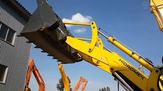Экскаватор-погрузчик Hidromek HMK102S – продается на HEAVY FAIR! Видео диагностика экскаватора