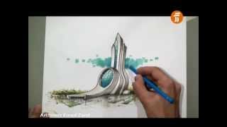 architect emad zand - sketch 10 - خلاقیت در معماری عمادالدین زند