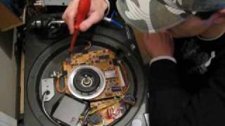 how to adjust the pitch range on a technics 1200/1210 MKII