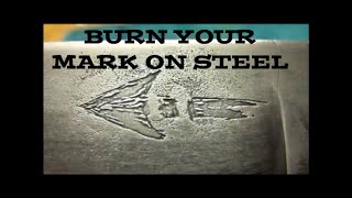 ACID ETCHING KNIVES. " HOW TO" MAKE YOUR MARK..
