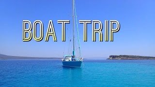 Морское путешествие по Эгейским островам Греции/Boat trip in Lesvos