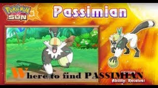 Pokemon Sun & Moon Tutorial: How and Where to get Passimian in Pokemon Sun