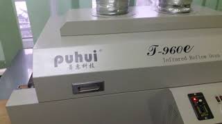 Печь для оплавления припоя. Паяльная печь PUHUI T-960