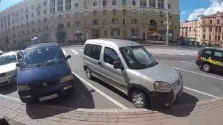Как оплатить парковку в Минске, Беларусь.