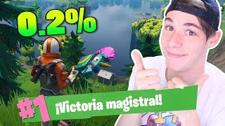 SOLO el 0,2% de la GENTE es mejor que yo en ESTO FORTNITE Battle Royale