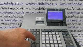 BT INIT Error Casio SR-S500 / PCR-T540 / SR-S820 Cash Registers