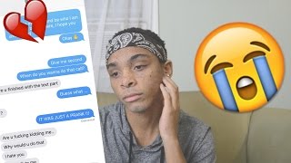 SONG LYRIC BREAK UP PRANK ON GIRLFRIEND!!! (High School Musical  Lyrics)