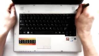 Samsung R60 plus, R58, P500 - Disassembly and fan cleaning (Разборка и чистка ноутбука)