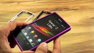Обзор: Металлический бампер для Sony Xperia Z L36i/L36h/L36a. ОБЗОР