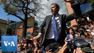 Venezuela’s Guaido Enters Parliament After Initial Rebuff