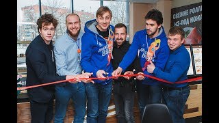 Открытие Центр Суши с актерами фильма Движение вверх в ФОК «Юбилейный»