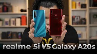 realme 5i VS Samsung Galaxy A20s : Pertembungan Kelas Permulaan