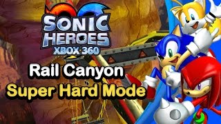 Sonic Heroes Rail Canyon [Super Hard Mode Rush]
