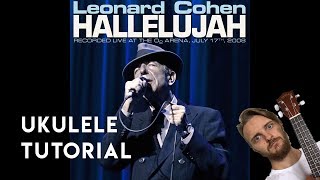 UKULELE. LEONARD COHEN-HALLELUJAH UKULELE TUTORIAL