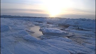 Рыбалка в заливе Мордвинова. Корюшка 2020 г.