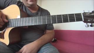 Don't worry be happy - Bobby Mc Ferrin acoustic guitar tutorial