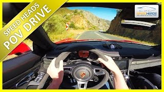 POV Drive - Porsche 911 Carrera 4 GTS Cabrio 2017 (450 PS) - Onboard Test Drive