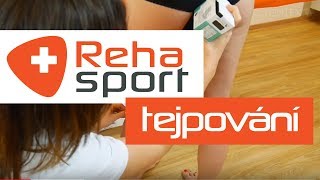 Tejpování zadního stehenního svalu