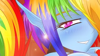 Dashie's morning kiss [Msa 2 rainbow round]