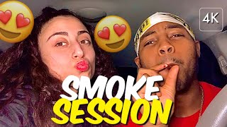 SMOKE SESSION with an INSTAGRAM MODEL *FUNNY ASF* (4K)