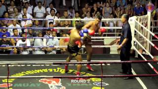 Muay Thai fight -  Chonlaek vs Kompayak
