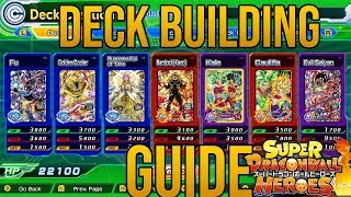 DECK BUILDING GUIDE | SUPER DRAGON BALL HEROES WORLD MISSION