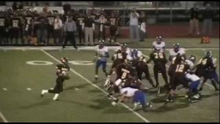 Joseph Sadler sets Texas single season scoring record against Wharton in 2011 Region IV semi-finals