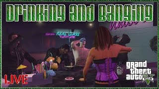 GTA V Heists DLC "Drinking and Banging" GTA 5 Online Heist DLC Xbox One GTA 5 Gameplay Next Gen