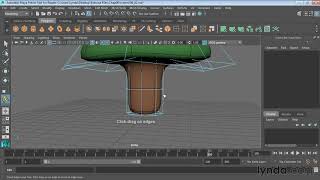 #46 Курс Maya 2017 Essential Training. Работа с разделением поверхностей