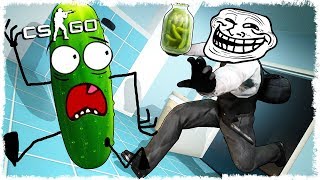 ОГУРЕЦ vs ЗЛОЙ МАНЬЯК В CS:GO!!!