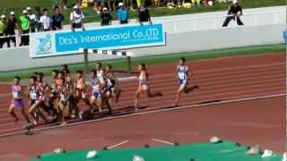 全国中学校陸上競技 男子 1500m 決勝 2012.8.22