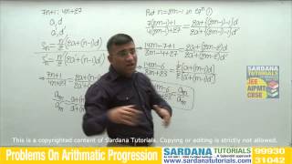 Problems On Arithmatic Progression