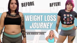 My Weight Loss Journey with Home Workouts By Rebecca Louise