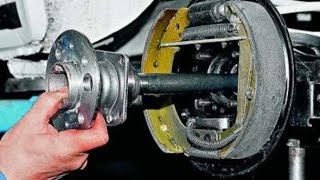 Замена сальника полуоси
