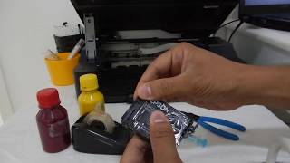Como recarregar cartucho original Epson T296  XP-231, 241 e outras