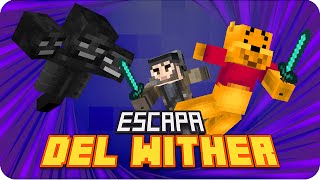 ESCAPA DEL WITHER! | Minecraft Wither Escape con Gona y Luh