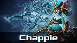 Chappie — Naga Siren, Safe Lane (Jun 15, 2019) | Dota 2 patch 7.22 gameplay