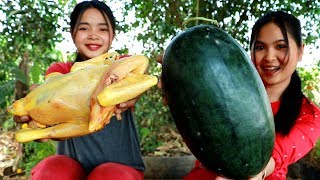 Chicken With Watermelon Recipe - Cooking Watermelon - My Food My Lifestyle