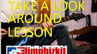 How to play take a look around limp bizkit mission impossible on guitar