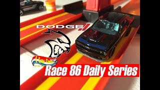 HOT WHEELS 2018'15 DODGE CHALLENGER SRT (Hellcat)-Race 86