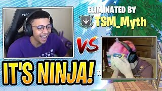 Myth Kills Ninja (Both POV) in the Summer Skirmish Tournament! - Fortnite Best and Funny Moments