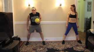 FRUGAL WORKOUT: Workout Partner Medicine Ball Training