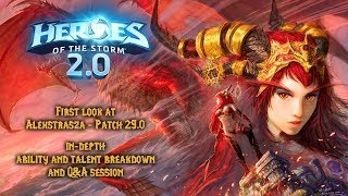 First look at ALEXSTRASZA on HotS Patch 29.0! In-depth ability/talent breakdown by Rentaro