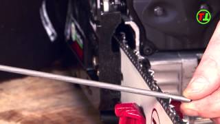 HOW TO SHARPEN A CHAINSAW WITH AND WITHOUT A FILE GUIDE, ADJUST DEPTH ADJUSTERS