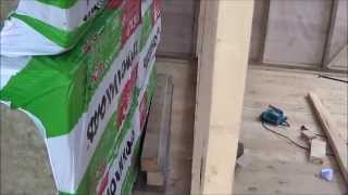 Строим каркасный курятник часть 2