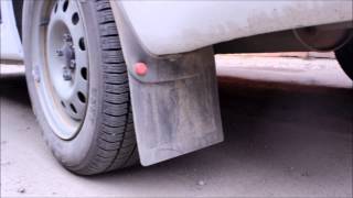 LADA Granta установка брызговиков