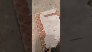 Рискованная укладка плитки!?