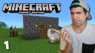 MI PRIMERA CONSTRUCCIÓN | Minecraft Pocket Edition | Episodio 1